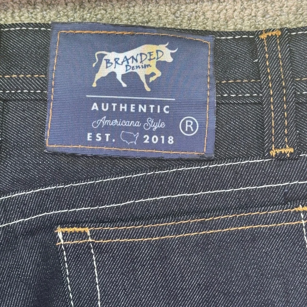 Branded Denim Gracie Women's High Rise Bootcut Jeans Dark Wash Tall 30X36
